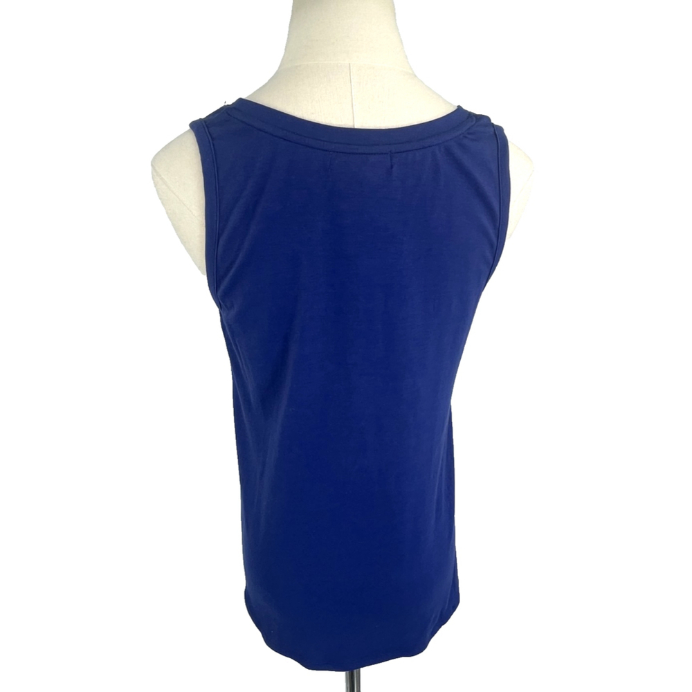 New Fresh Produce Tank‎ Top Womens XS Blue Moonlight Sleeveless Knot Front  Noa - Picture 3 of 13